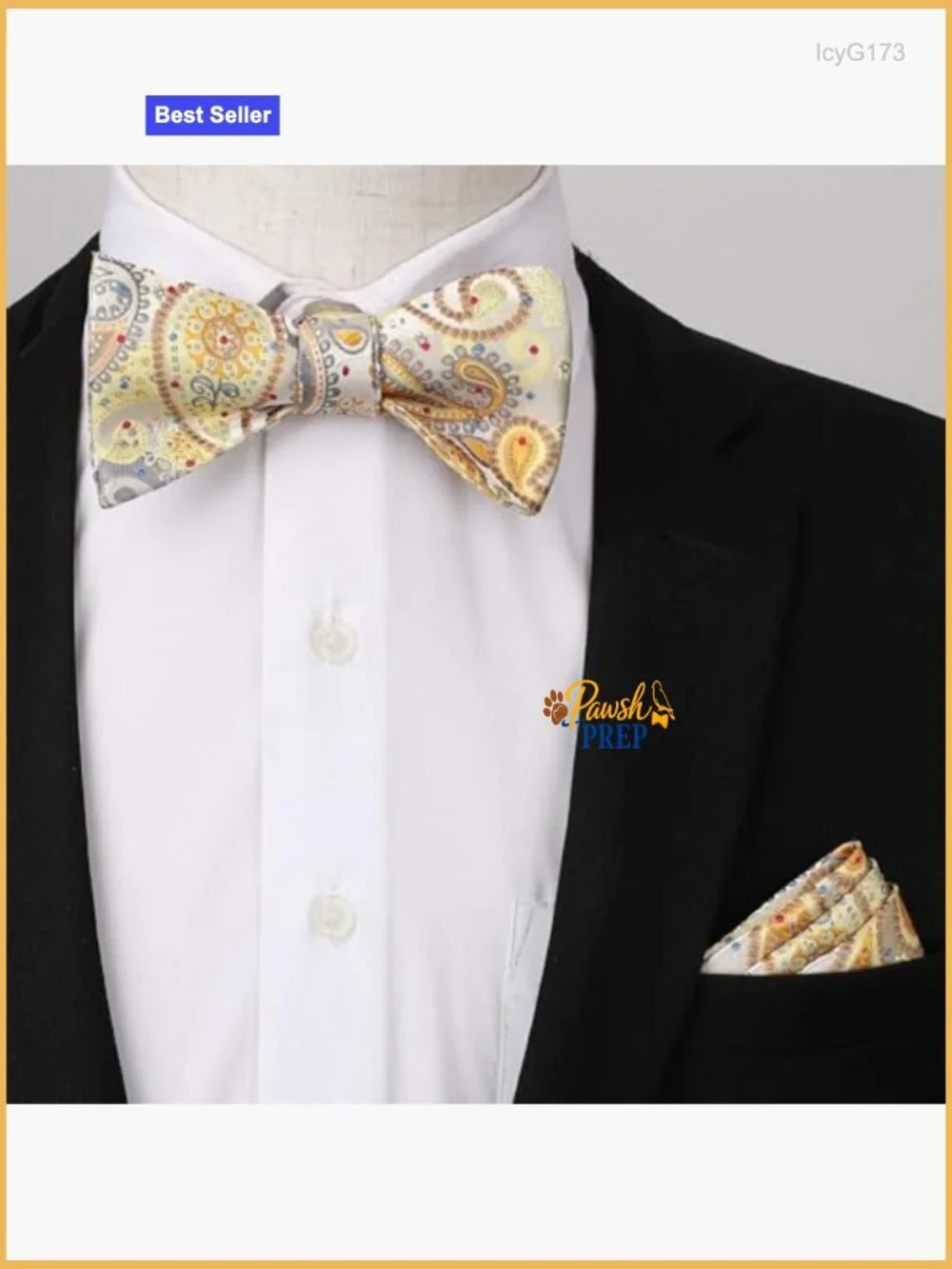 3 Pack Pre-Tie Bow Ties Adjustable Formal Wedding Tuxedo Accessories